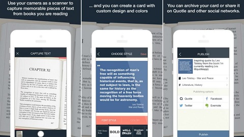 Photo of تطبيق Quotle لإنشاء اقتباسات من الكتب على أجهزة آيفون