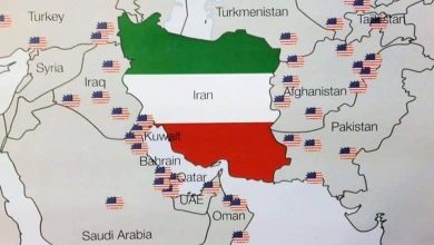 القواعد الأمريكية حول إيران