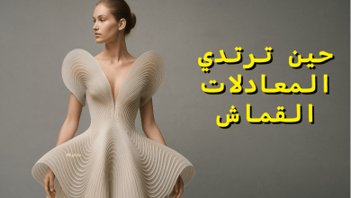 حين ترتدي المعادلات القماش