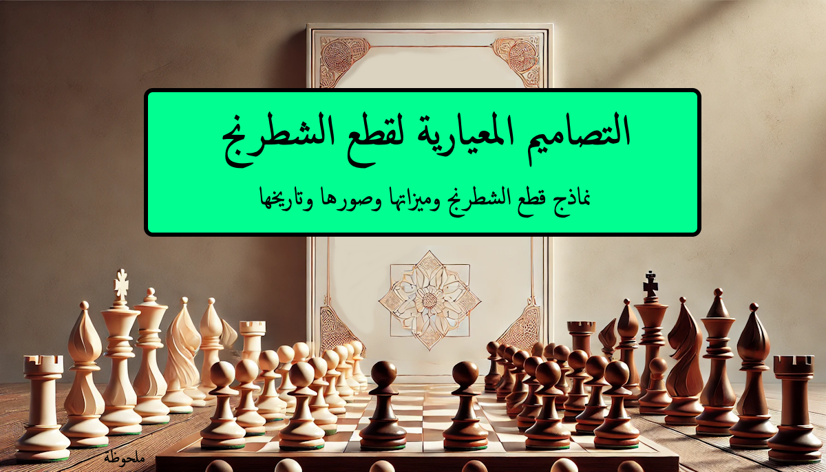 التصاميم المعيارية لقطع الشطرنج