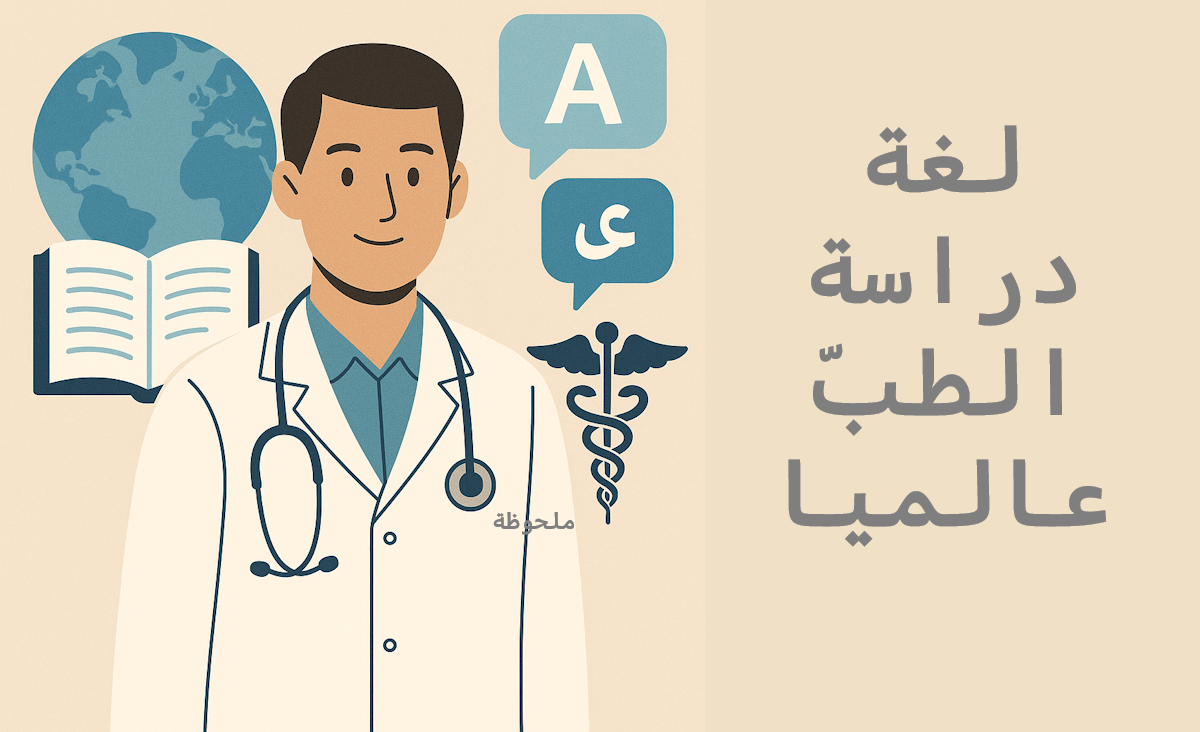 لغة دراسة الطب في كل دول العالم