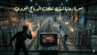 صورة دعائية تسبّب تعطيل البرنامج النووي