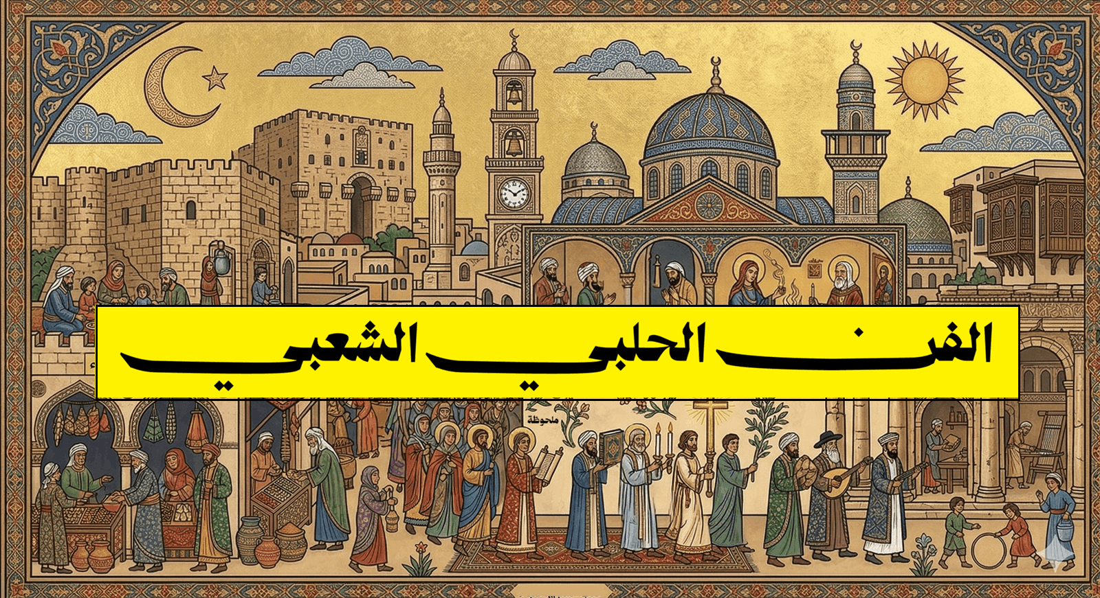 الفن الحلبي الشعبي